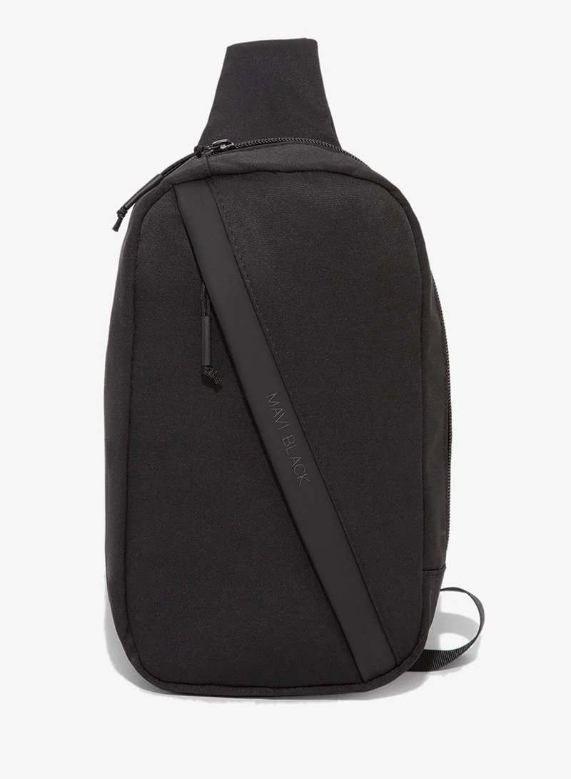 مافي front zipper detail Crossbody bag