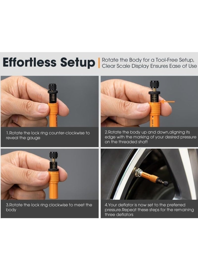 San Hima 4 Pcs Automatic Tire Deflator - Image 5