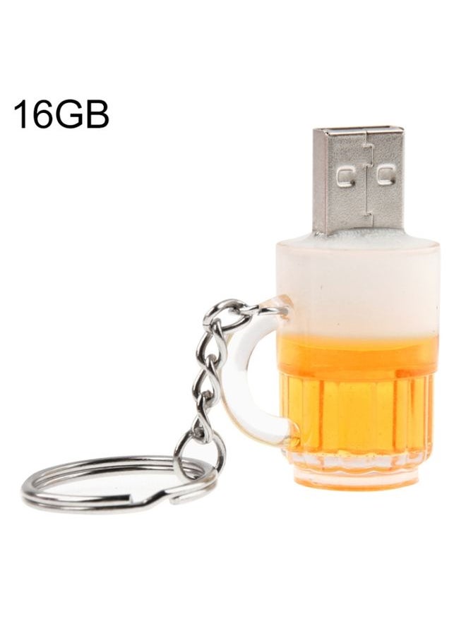 BURAQ Beer Keychain Style USB Flash Disk with 16GB Memory  - Image 1