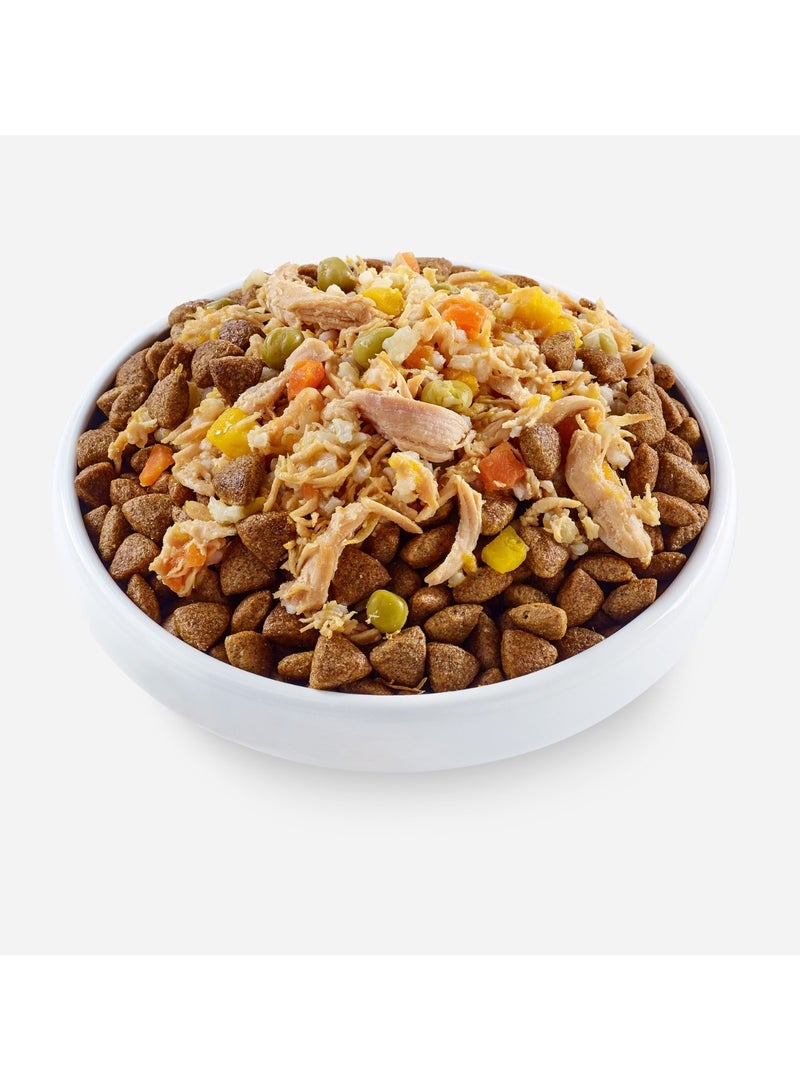 Applaws Taste Toppers In Broth Chicken With Vegetables Wet Dog Food - Image 3