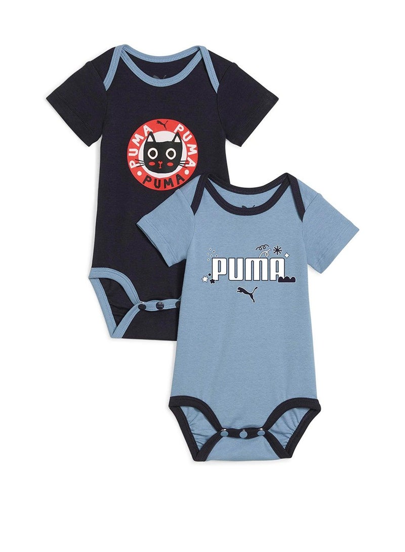 PUMA Infant 2 Pack Minicats Bodysuit - Image 1