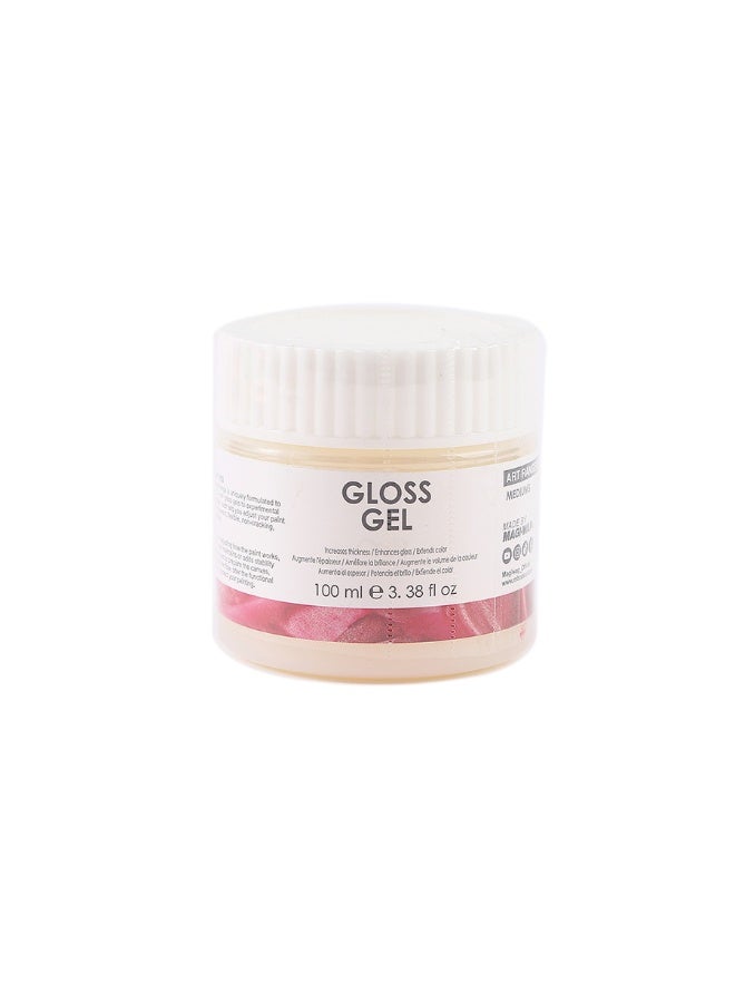 Art Rangers Acrylic Gloss Gel Medium Clear 100ml Professional Series - Image 2