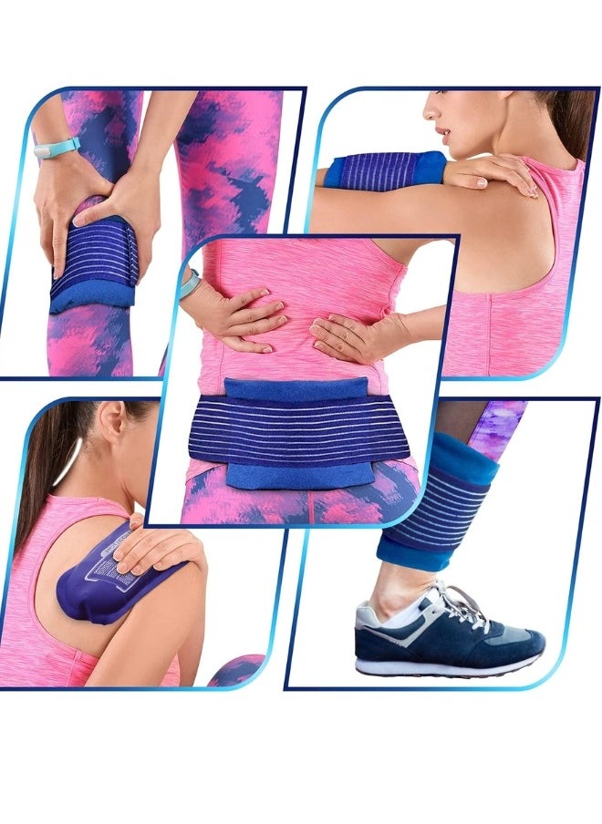 Lifenpure Lifenpure™ Reusable Hot and Cold Compress Therapy Pack Heating Pads Cooling Gel for Relief Pain  - Image 4