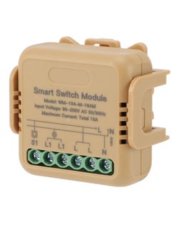 WiFi Smart Relay and Touch Wall Switch, Works with Google Assistant & Alexa, 2-Way Multi-Control, RF433 Remote, Timer Relay 2 Gang 10A, Smart Life/Tuya, No Hub Required (1PC)
