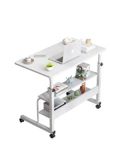 Sharpdo Sharpdo Bedside Table for Bedroom Movable Lifting Table 80*40*(79-90)cm  - Image 1