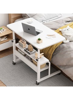 Sharpdo Sharpdo Bedside Table for Bedroom Movable Lifting Table 80*40*(79-90)cm  - Image 3