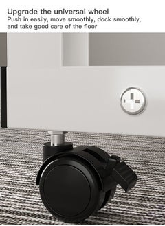 Sharpdo Sharpdo Bedside Table for Bedroom Movable Lifting Table 80*40*(79-90)cm  - Image 5
