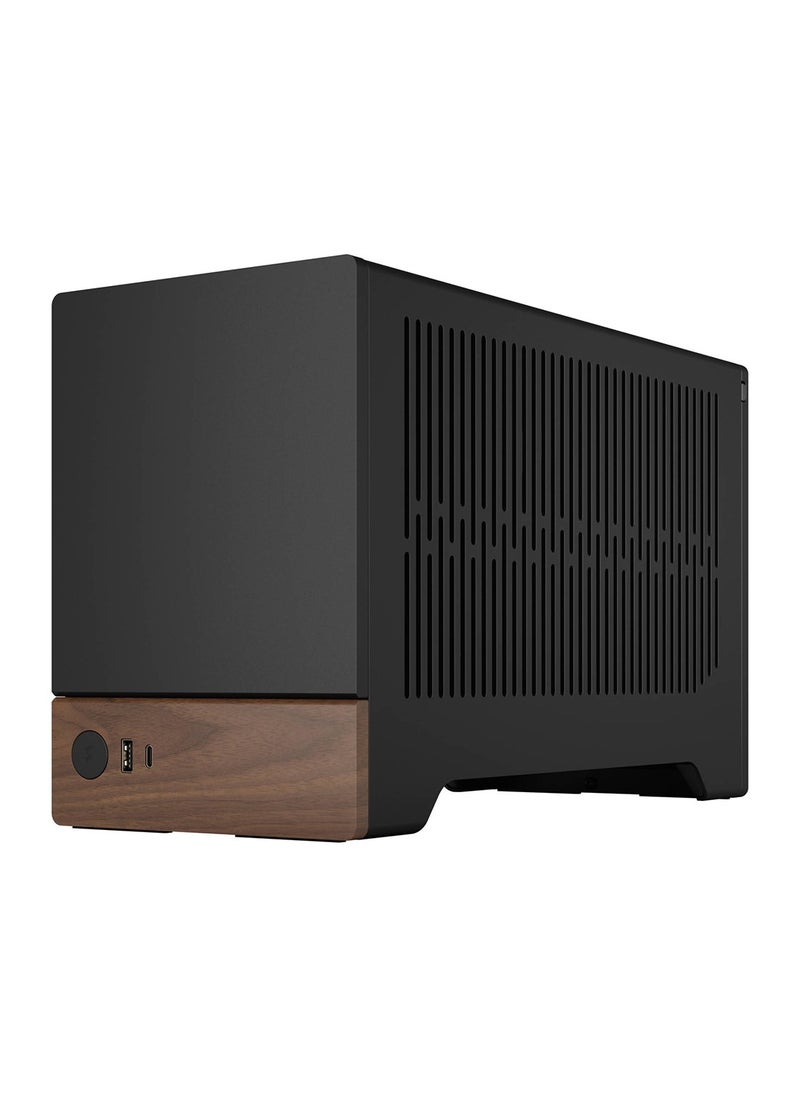Fractal Design Terra Small Factor Mini ITX SFX Gaming Case, 2x 2.5" Drive Mounts, 120mm Fan Size, 120mm Radiator Size, Expansion Slots 3 (Max GPU Mode), USB Type-C 20Gbps, Graphite | FD-C-TER1N-01  - Image 2
