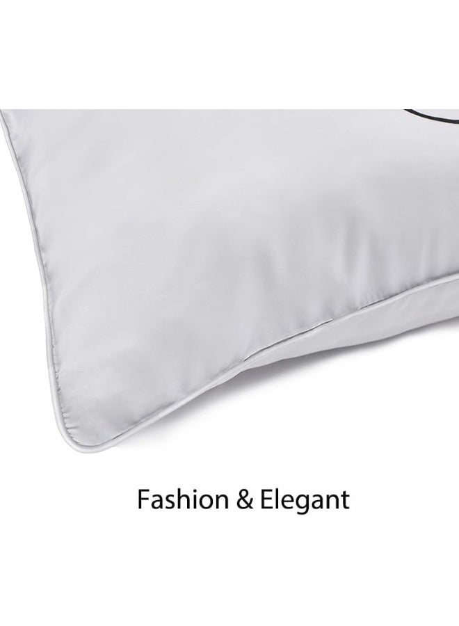 DasyFly 2PCS Mr and Mrs Pillow CasesHis and Hers Couples PillowcasesRomantic Anniversary Engagement Christmas Wedding Gifts for The CoupleBride Shower Gifts Ideas - Image 3