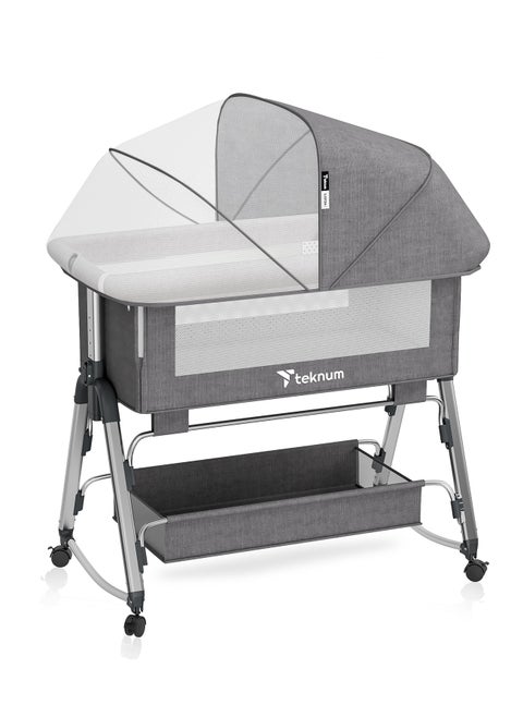 Teknum Bedside SLEEPZEN 1 - Grey