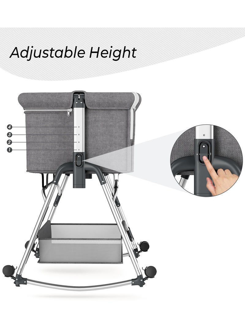 Teknum Bedside SLEEPZEN 1 - Grey