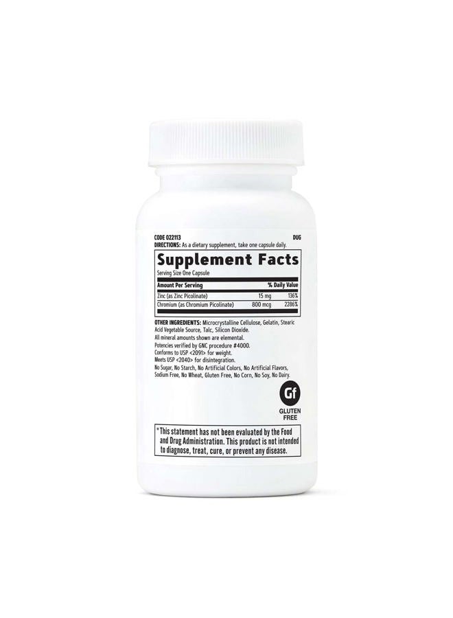 GNC Ultra Chromium Picolinate® 800 mcg - Image 2