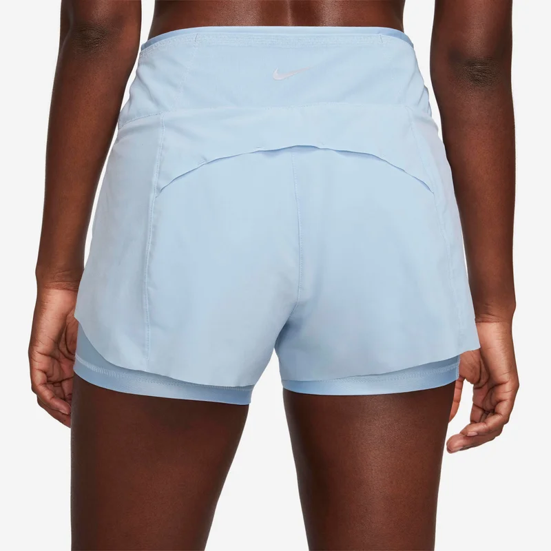 Nike Women's Dri-FIT Swift Mid-Rise 2-in-1 Running Shorts
