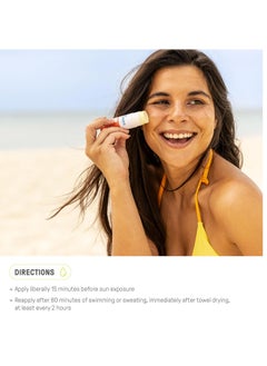 raw elements Raw Elements Ocean Ramsey World Reef Day Organic Sunscreen Stick SPF 30, Non-Nano Zinc Oxide, Reef-Safe, Cruelty-Free, Moisturizing, Zero Waste Tube, 1 oz  - Image 3