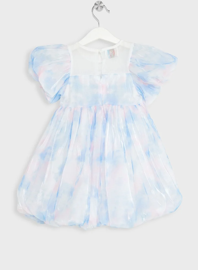 Pinata Girls Tie Dye Tulle Dress