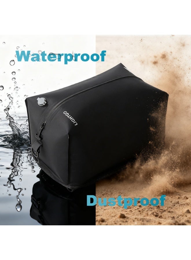 خفيفة الذهاب الأمتعة حقائب تخزين السفر ضغط الفراغ - مقاومة للماء رطوبة مقاومة للملابس المحمولة منظم حقائب السفر للأعمال - Image 1