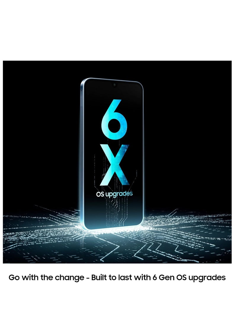 سامسونج جالاكسي A16 5G 6 جيجابايت رام، 128 جيجابايت، ذهبي 6.5 بوصة سوبر أموليد 50 ميجابكسل كاميرا ثلاثية أندرويد 14 IP54 NFC 5000 مللي أمبير مصنع مفتوح لجميع الدول - نسخة الهند - Image 4