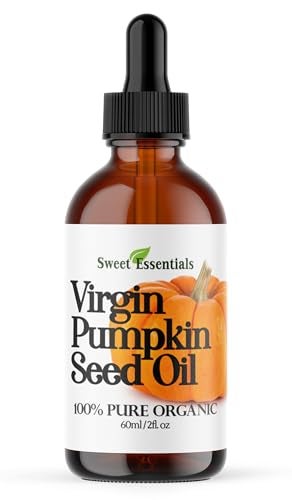 Sweet Essentials Organic Virgin Pumpkin Seed Oil Imported From Austria Various Sizes 100 Pure Unrefined ColdPressed Natural Moisturizer for Skin Hair Face 2 fl oz Glass - Image 2