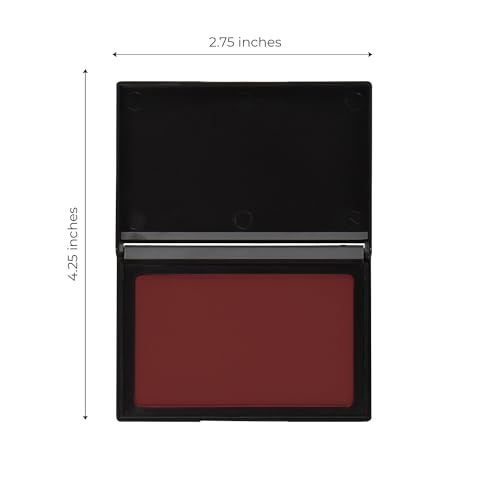 2000 PLUS Stamp Pad, Premium Gel Stamp Pad for Red Ink, Size Number 1, Long Lasting 2.75” by 4.25” (030254) - Image 4