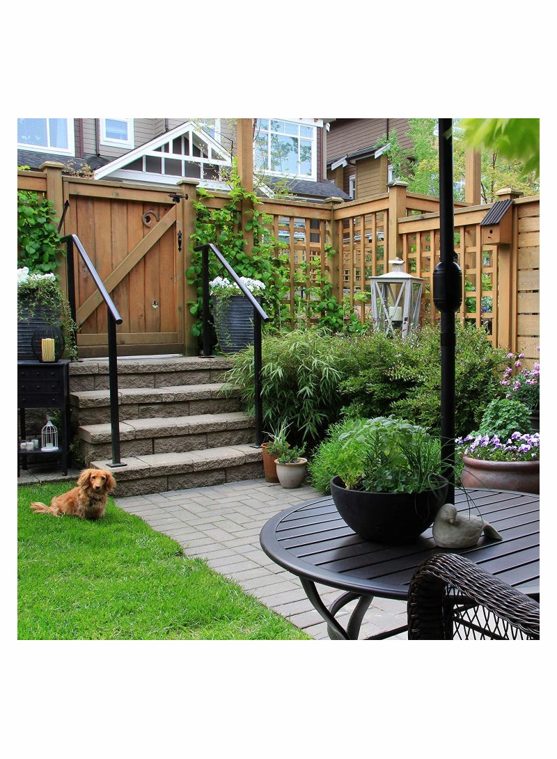 SYOSI Gate Spring Closer 14 Inch Self Closing Gate Spring Metal Adjustable Gate Closer Heavy Duty Closing Spring Metal Spring Closure for Light to Heavy Duty Wooden Gates Door Fence Black for Wooden Gate - Image 4