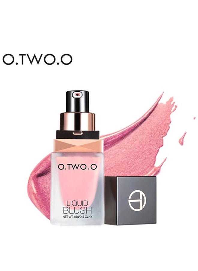 O.TWO.O Liquid Long lasting face Blusher 04 Micro  - Image 3