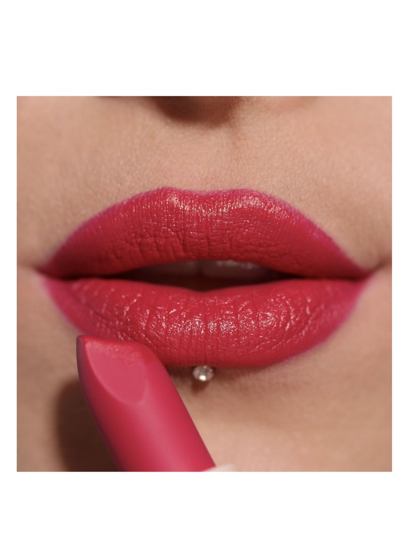 REVOLUTION - Makeup Revolution Lip Allure Soft Satin Lipstick Material Girl Wine - Image 1