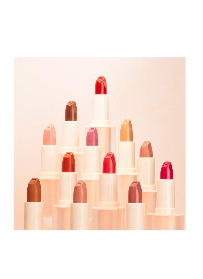REVOLUTION - Makeup Revolution Lip Allure Soft Satin Lipstick Material Girl Wine - Image 1