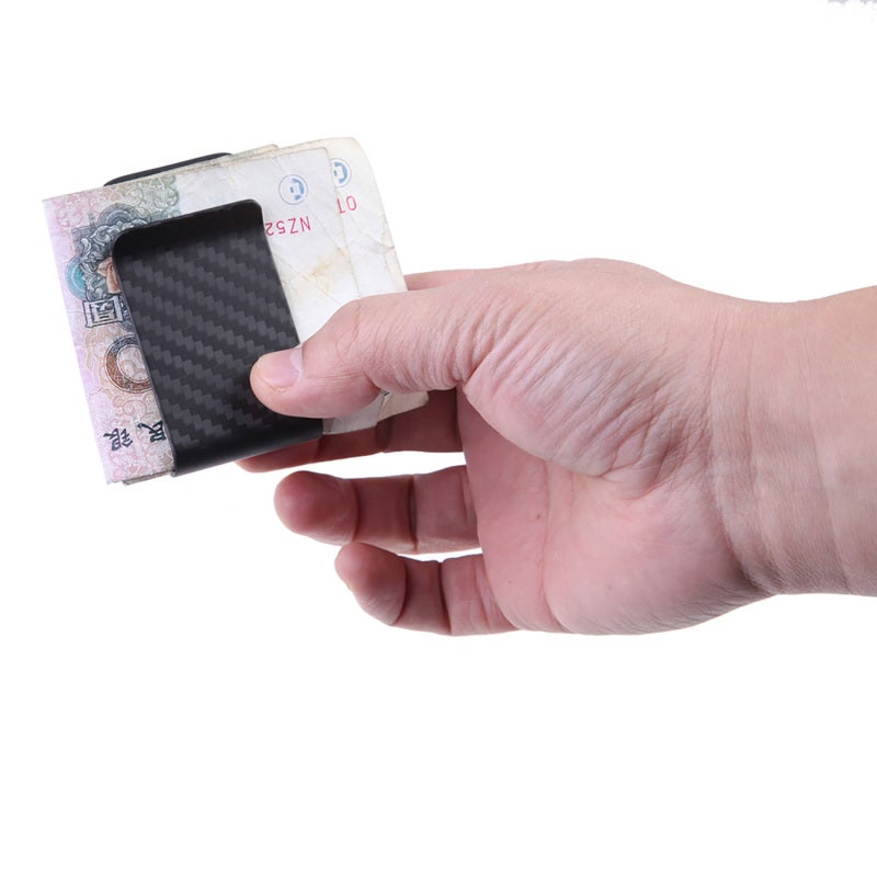 Carbon Fiber Money Clip: Aircraft Grade Composite, Strength And Durability - RFID Protection, Modern Stylish Accessory For Personal Security - Image 4