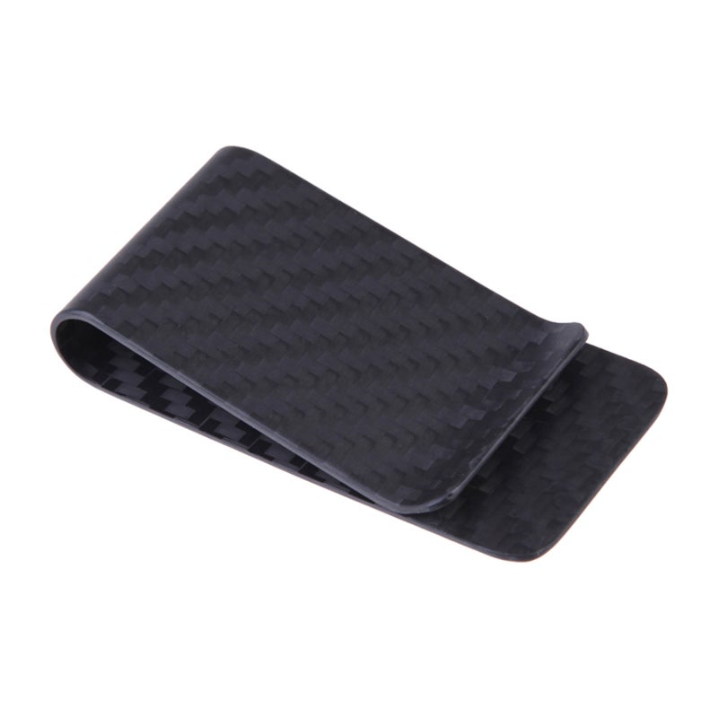 Carbon Fiber Money Clip: Aircraft Grade Composite, Strength And Durability - RFID Protection, Modern Stylish Accessory For Personal Security - Image 1