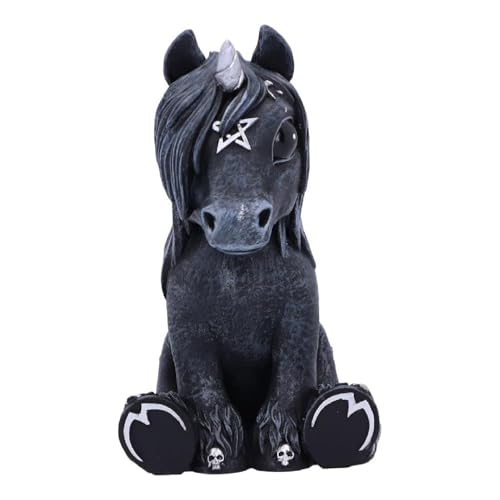 Nemesis Now Figurine Decor Detailed HandPainted Polyresin Black Culticorn Gothic Satanic Occult Fantasy - Image 1