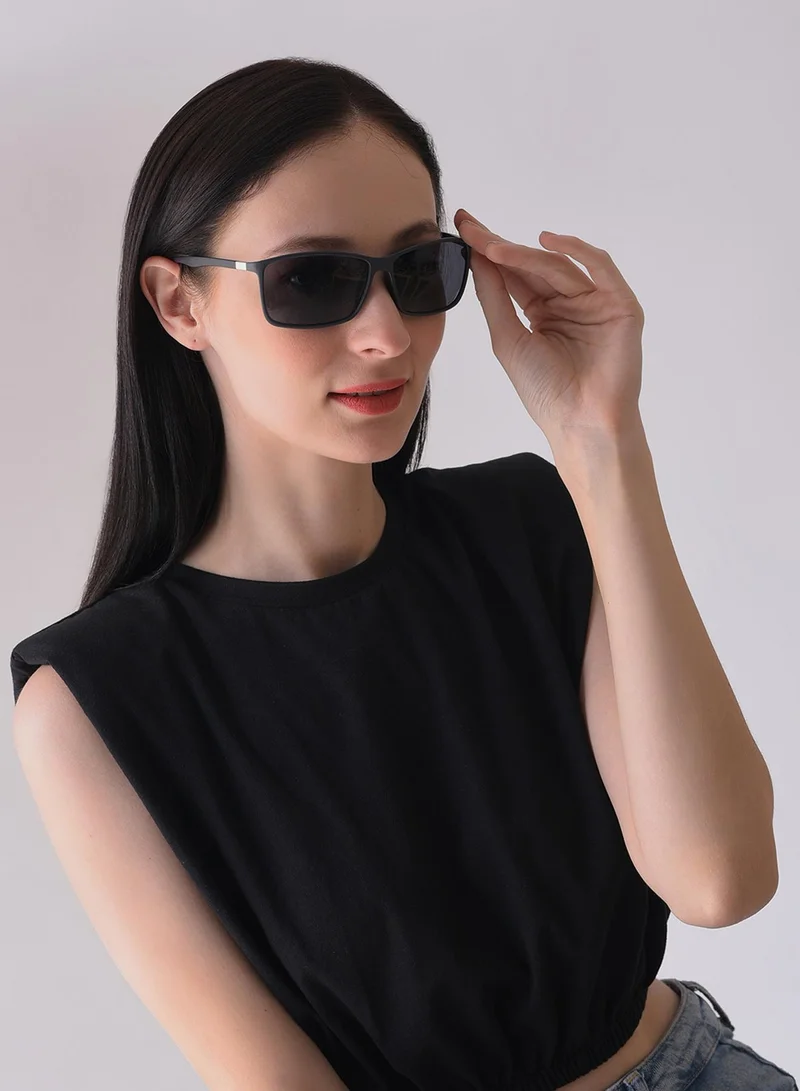 Haute Sauce Black Lens Black Butterfly Sunglasses
