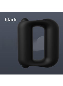 Vibrating Yoga Wheel Muscle Relaxation Mini Massager 002 Black