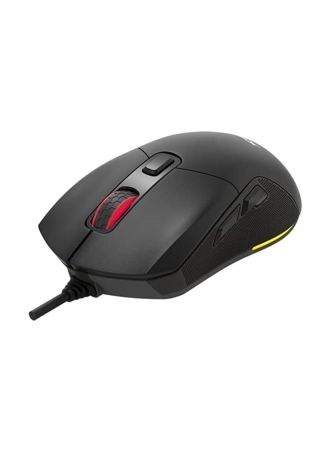 XTRIKE ME GM316 Gaming Mouse RGB USB – 7200 DPI – 7 Buttons – 2 Detachable Covers – RGB Lighting – 67G weight | (GM316) - Image 4