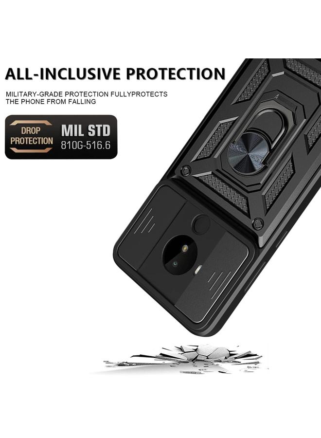 S-TOP Case For Nokia C30 Sliding Camera Cover Design TPU+PC Phone Case - Image 3
