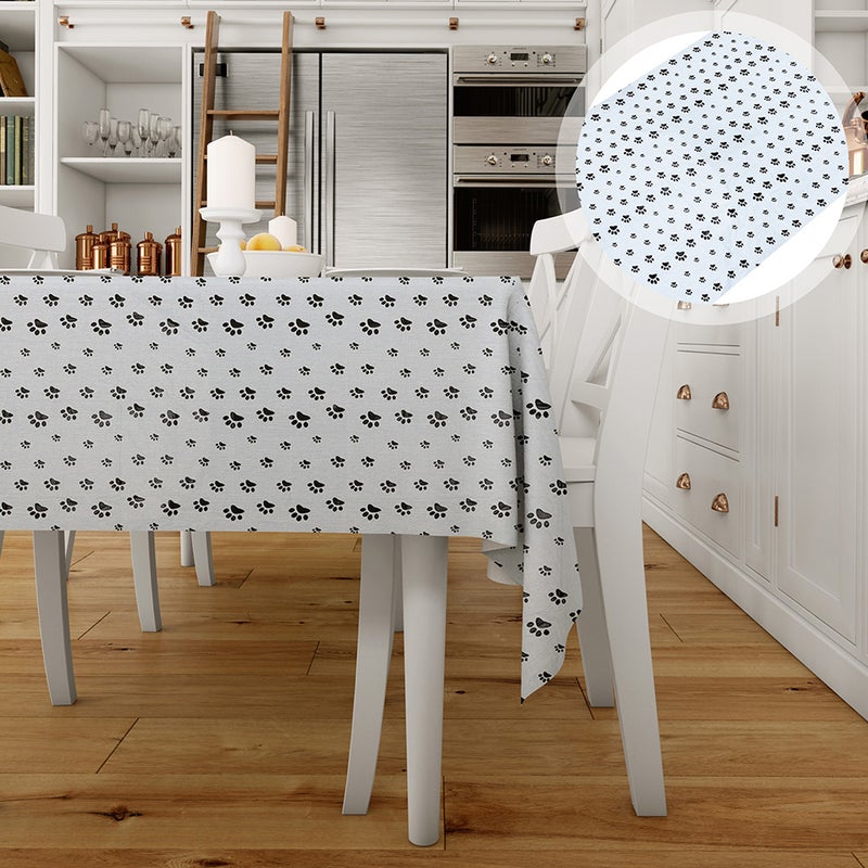 4 pcs Disposable Tablecloth Party Table Cover Tablecloth For Rectangle Table - Image 3