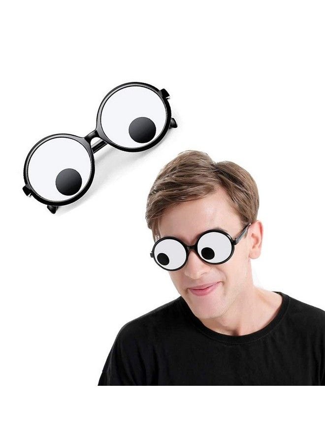 Delphinus - Googly Eyes Glasses Funny Googly Eyes Goggles Shaking Party Glasses Toys Novelty Shades Funny Costume Accessories For Party Favor - Image 1