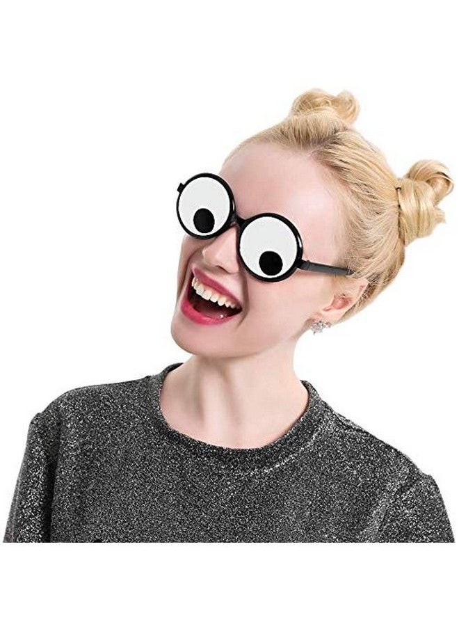 Delphinus - Googly Eyes Glasses Funny Googly Eyes Goggles Shaking Party Glasses Toys Novelty Shades Funny Costume Accessories For Party Favor - Image 1