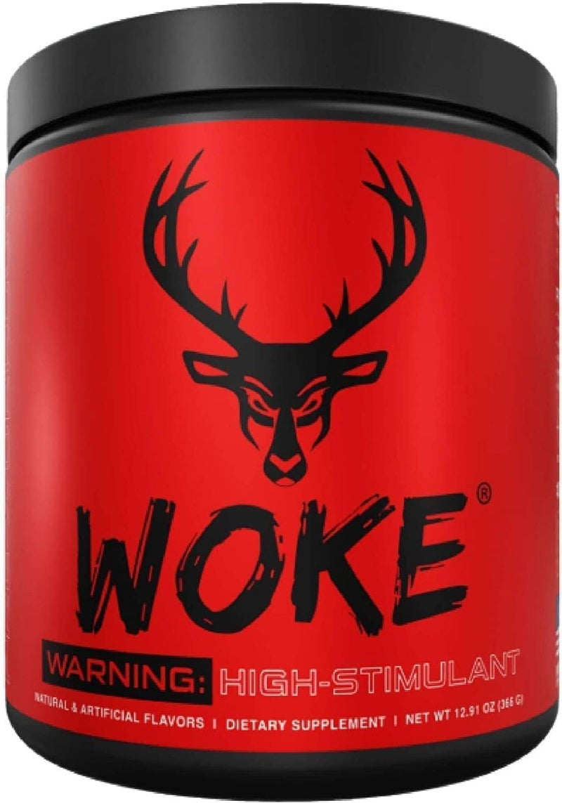 Bucked Up  Woke  HIGH STIM Pre Workout  Best Tasting  Focus Nootropic Pump Strength and Growth 30 Servings Rocket Pop - Image 1
