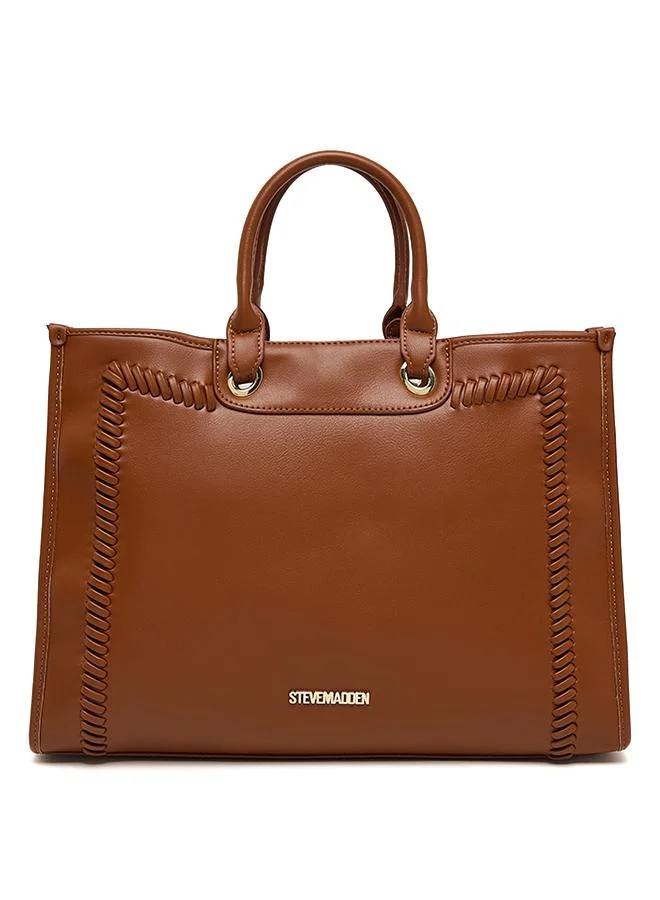 ستيف مادن 907308-2-BRN Brown Women's Tote Bag