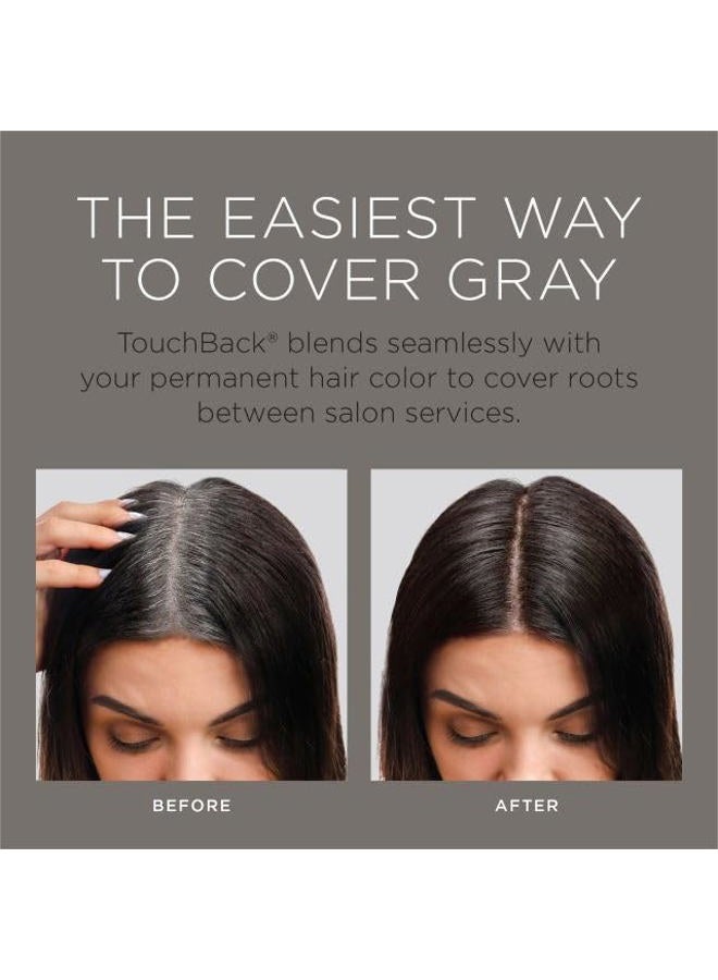 TouchBack PRO Gray Root Touch Up Marker Applicator - Real Hair Color Rich Black - Image 3