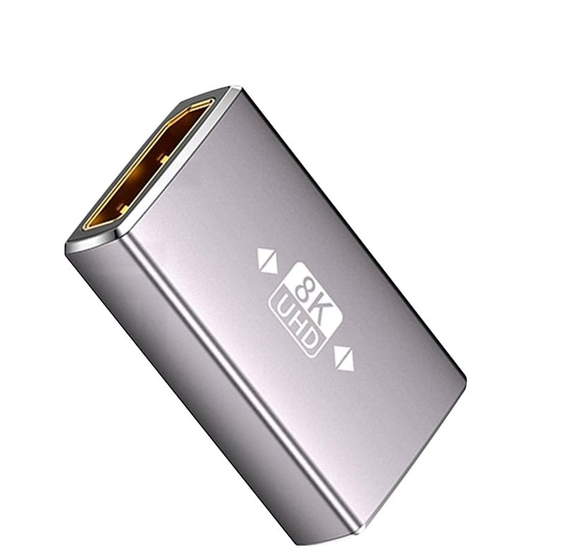 Tobo Displayport to Displayport Coupler1.4, 8K DisplayPort Female to Female Adapter Convertor Extension Adapter for HDTV, Monitors, Laptop, Projector Black (DP to DP Coupler) TD-1387CC - Image 1