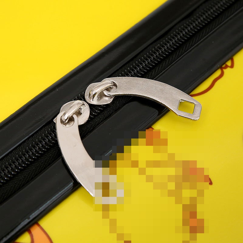 Kids Rolling Suitcase Lightweight Large Capacity Cartoon Animal Travel Luggage - Image 4