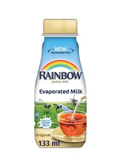 Rainbow Evaporated Milk Bottle 133ml 