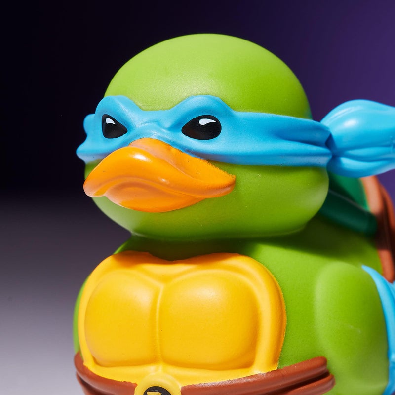 توبز شخصية البطة المطاطية المصنوعة من الفينيل من Tubbz Mini Leonardo - بضائع Tmnt الرسمية - أفلام الحركة وألعاب الفيديو - Image 5