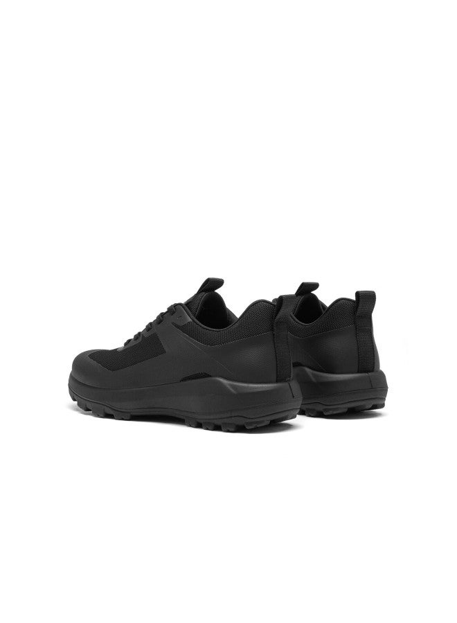 Red Dragonfly 25 Autumn Thick-soled Casual Sports Shoes Dad Shoes Lace-up Outdoor Comfortable Running Shoes Wta35175 Black Size 40 - Image 2