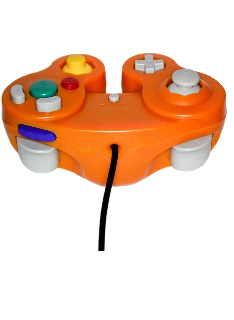 Wired Game Controller, Strong And Durable PC Precision Wired Gamepad, Easy To Operate Hassle Free Gaming Controller, Ergonomic Design Stable Joypad Controller For GameCube NGC, (Clear Green) - Image 2