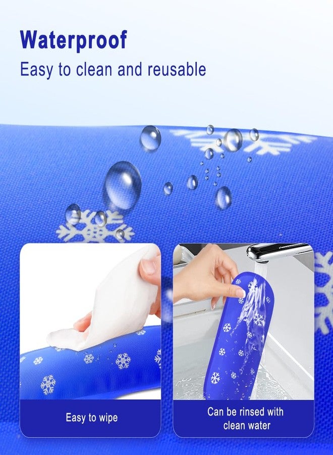 Krypthos 4 Reusable Ice Packs for Diabetic Insulin Cooler Bags, Leak-Proof & TSA Approved Durable Eco-Friendly Gel Packs for Medication, Insulin (Set of 4) - Image 3