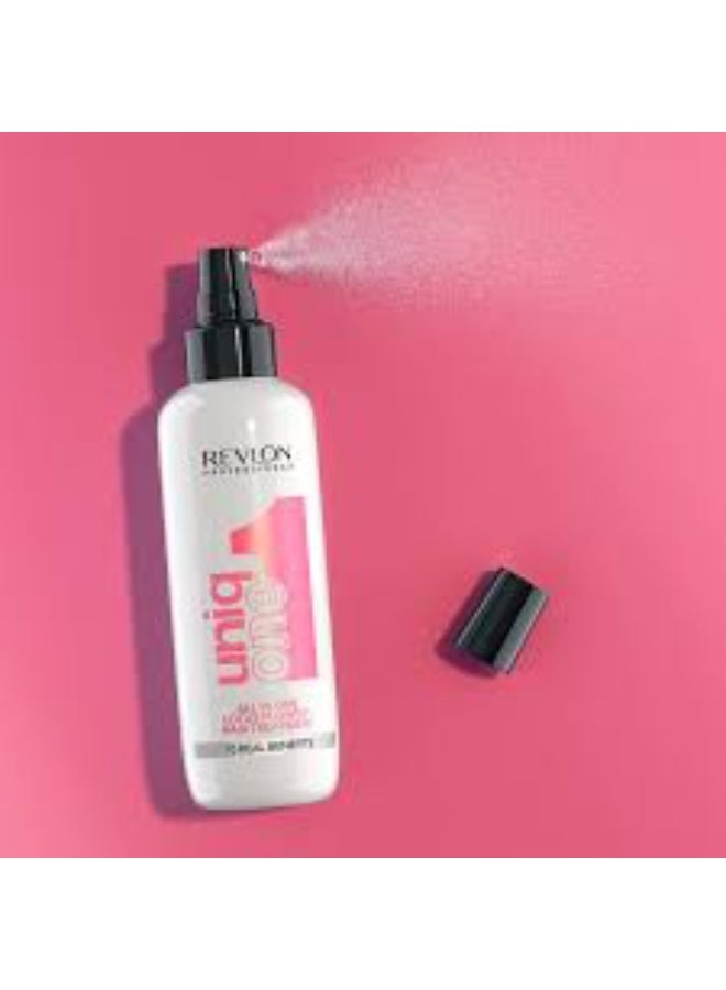 ريفلون بخاخ ريفلون يونيك ون لعلاج الشعر برائحة زهرة اللوتس 150 مل - Image 4
