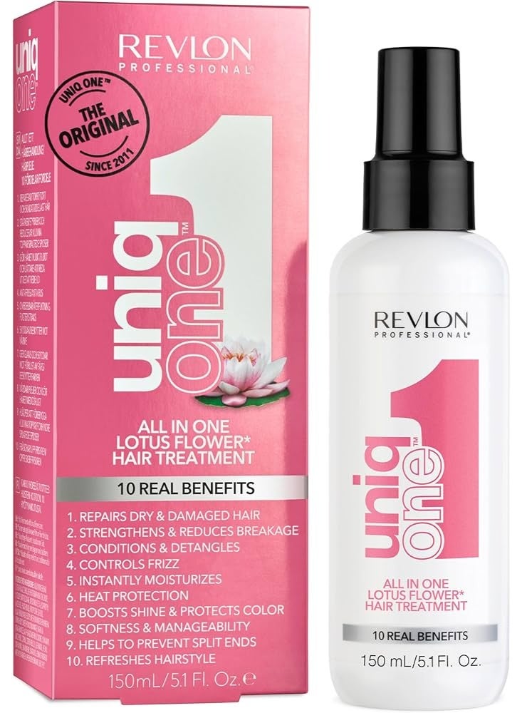 ريفلون بخاخ ريفلون يونيك ون لعلاج الشعر برائحة زهرة اللوتس 150 مل - Image 3