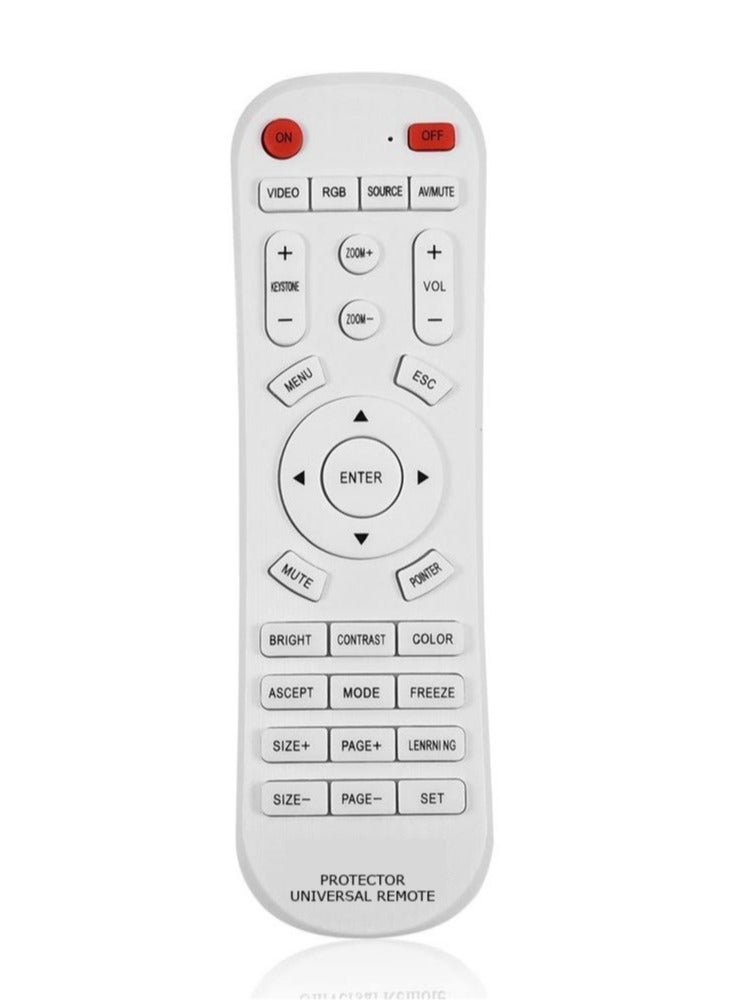 Universal Projector Remote Control for 3M Acer Benq Toshiba Casio Epson Hitachi Sony Jvc Nec Optoma Panasonic - Image 3